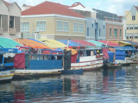 Marché flottant