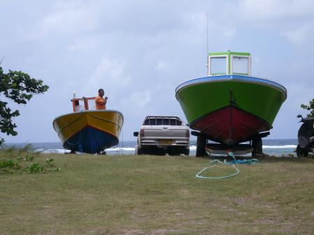 Bateau sur plage